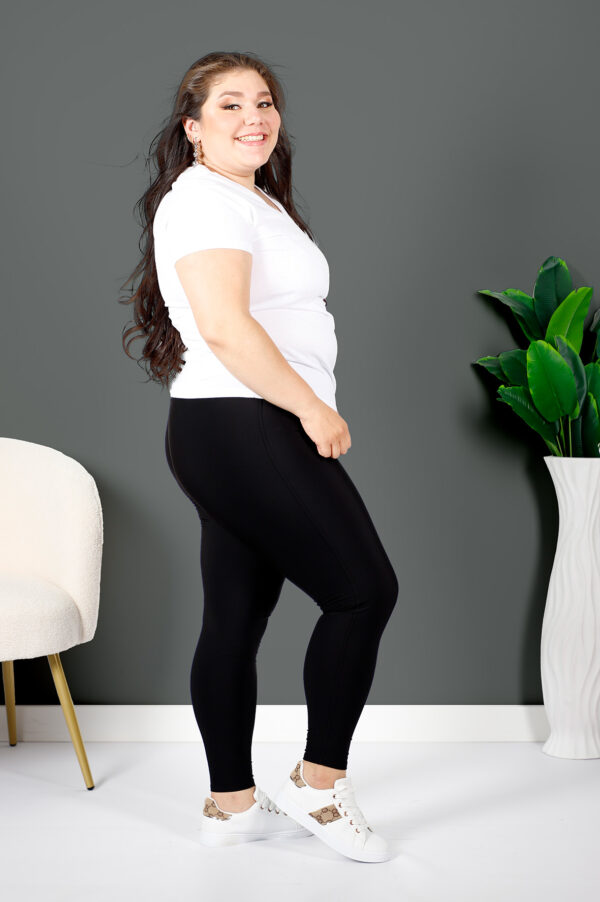 LEGGINGS BASICO NEGRO - Imagen 3